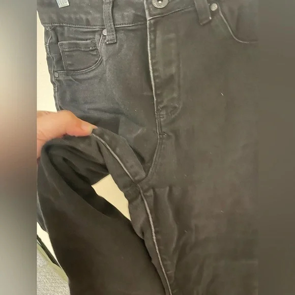 ✨Blue Savvy Black Denim Jeans Size 6 - Picture 3 of 6